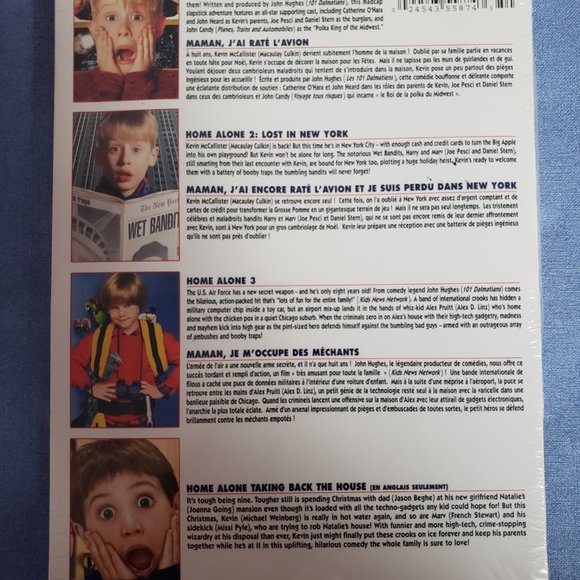 Home Alone The Complete Collection DVD - English and French - New in package - Picture 2 of 3